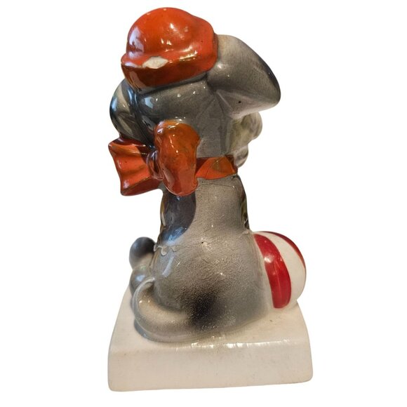 Norcrest Ceramic August Puppy Dog Figurine Japan 3.25" A646 DAMAGED SEE DESCRIPT - Picture 5 of 10